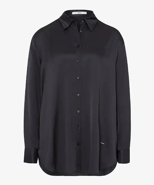 Camisa BRAX FEEL GOOD sedosa cuello camisero