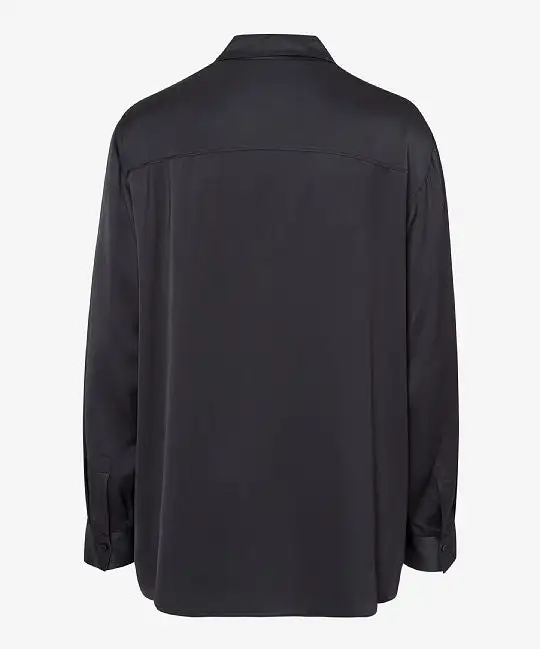 Camisa BRAX FEEL GOOD sedosa cuello camisero - Imagen 2