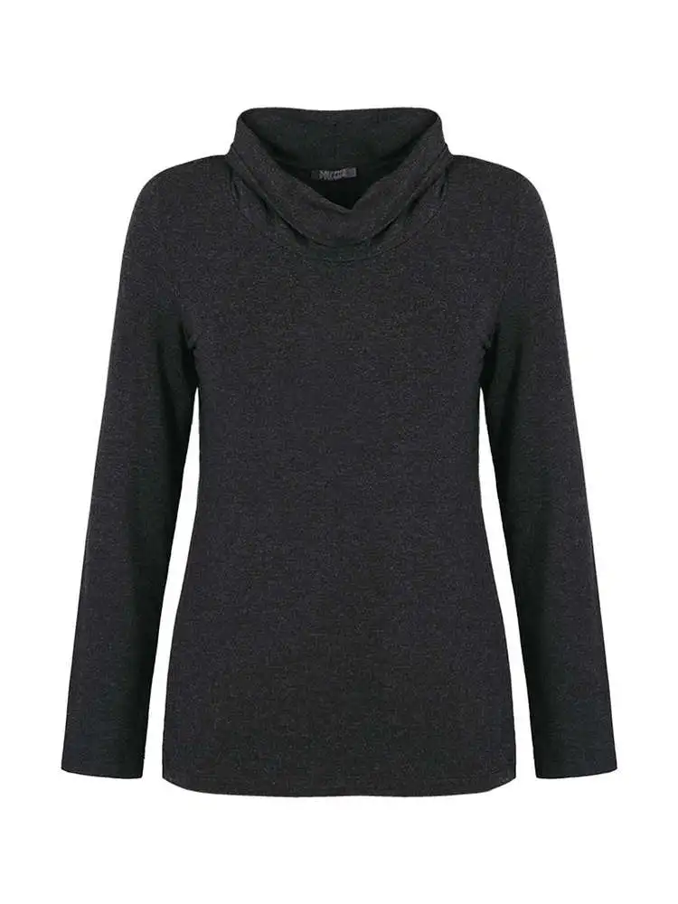 Dolcezza Montreal Basic High Neck T -shirt