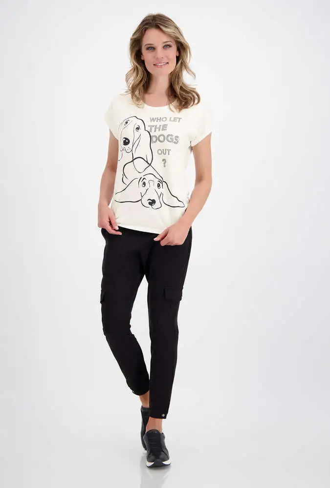 Camiseta MONARI estampado perritos Monari