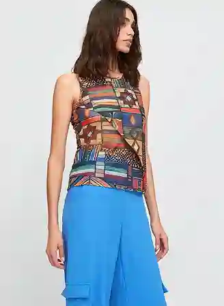 Cuerpo ALDO MARTINS estampado geométrico Rabat