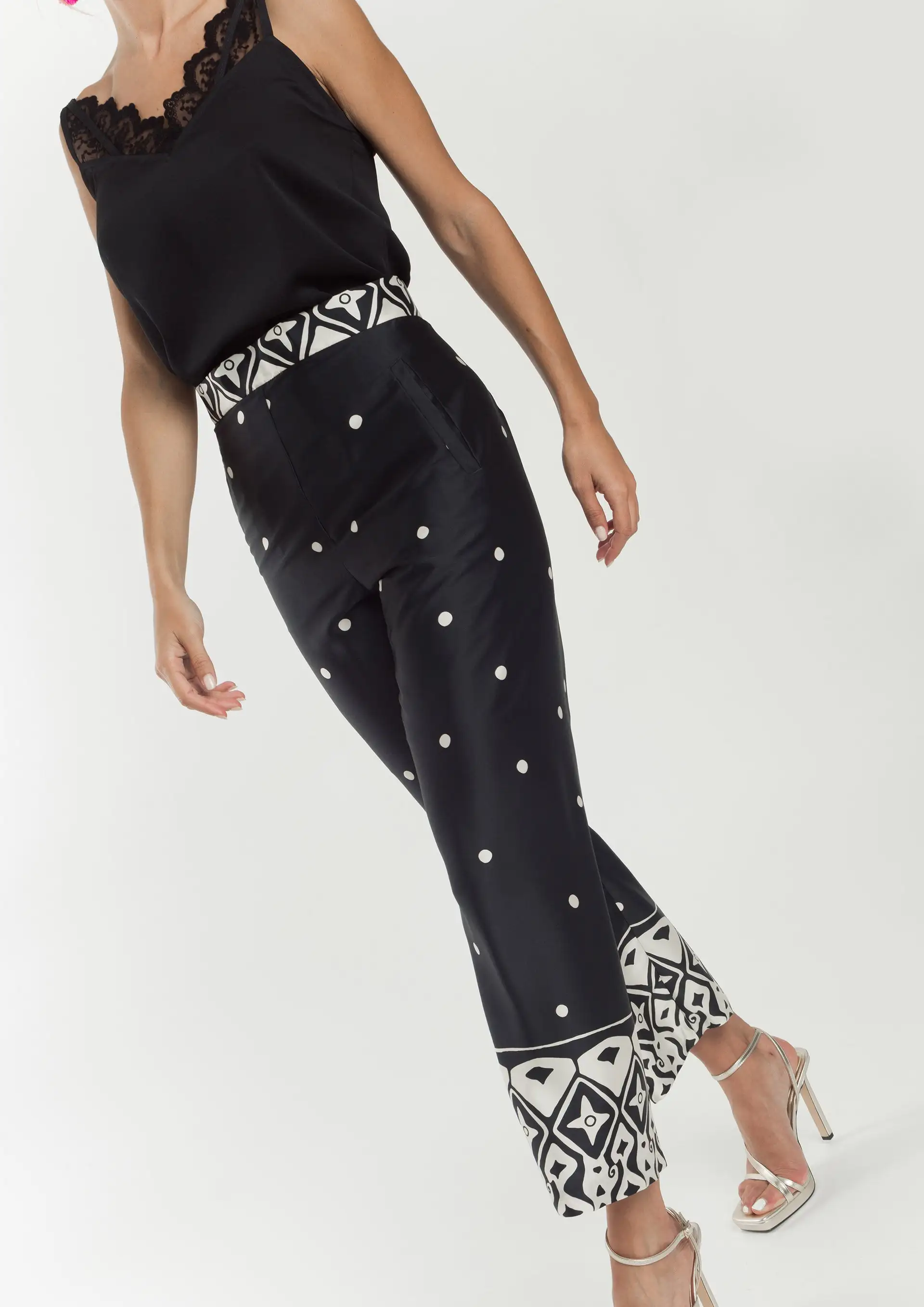 Culotte ALBA CONDE estampado lunares - Imagen 2