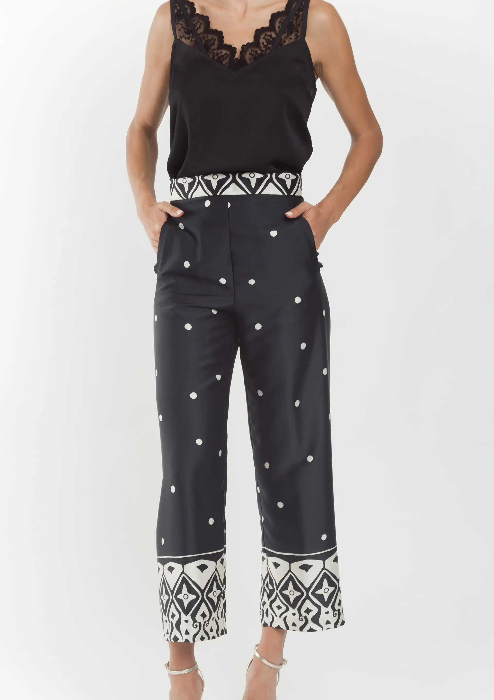 Culotte ALBA CONDE estampado lunares - Imagen 3