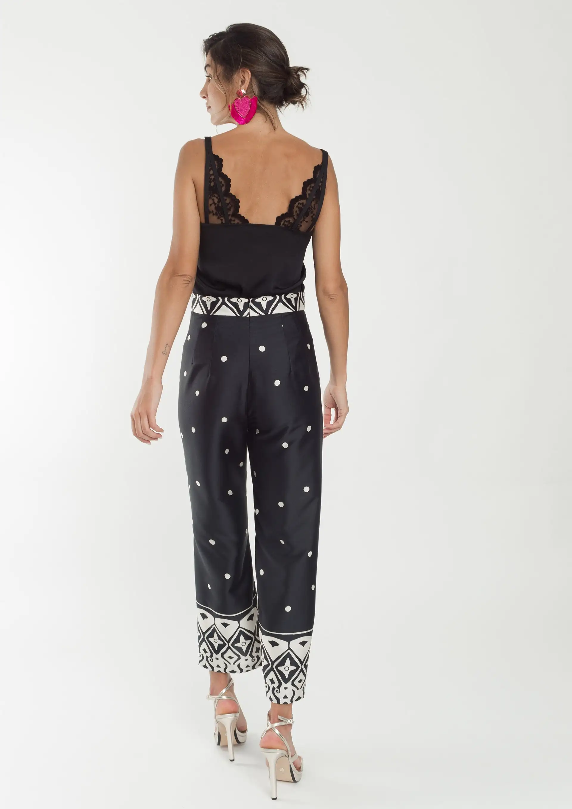 Culotte ALBA CONDE estampado lunares - Imagen 4