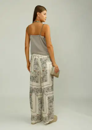 Alba pants fluid printed width - Image 2