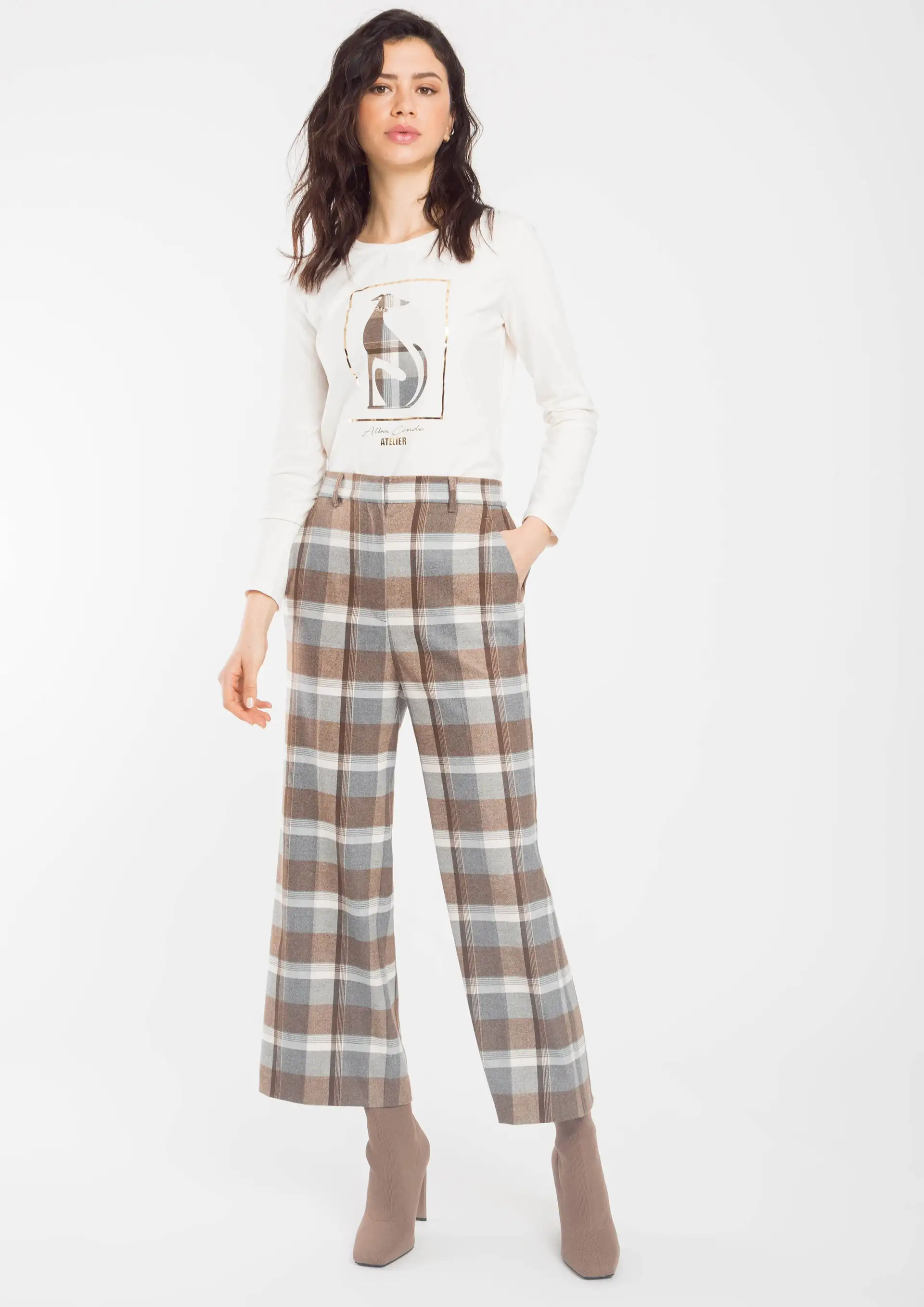 Alba Count Pants Straight Picture Ankle