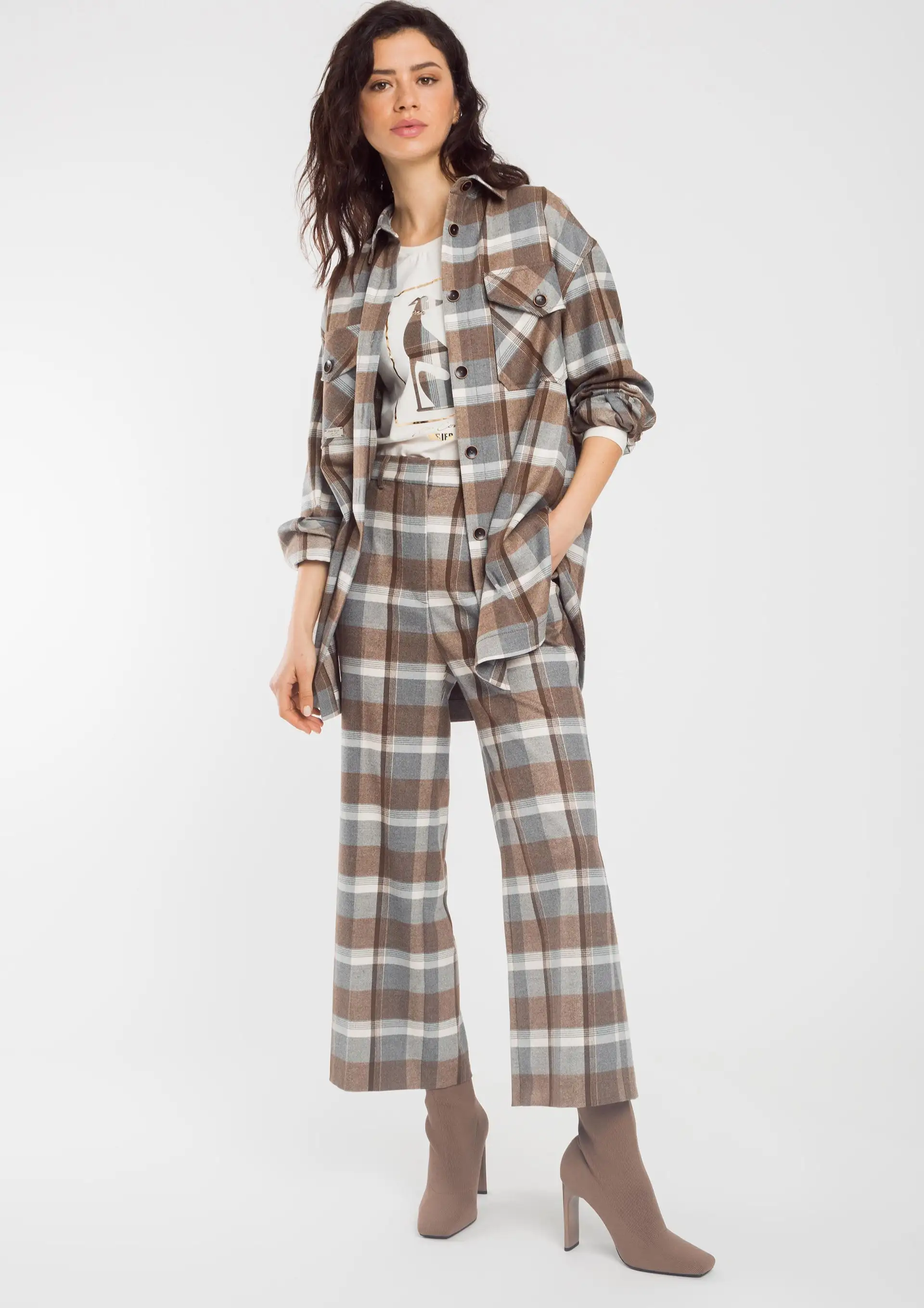 Alba Count Pants Straight Picture Ankle - Image 2