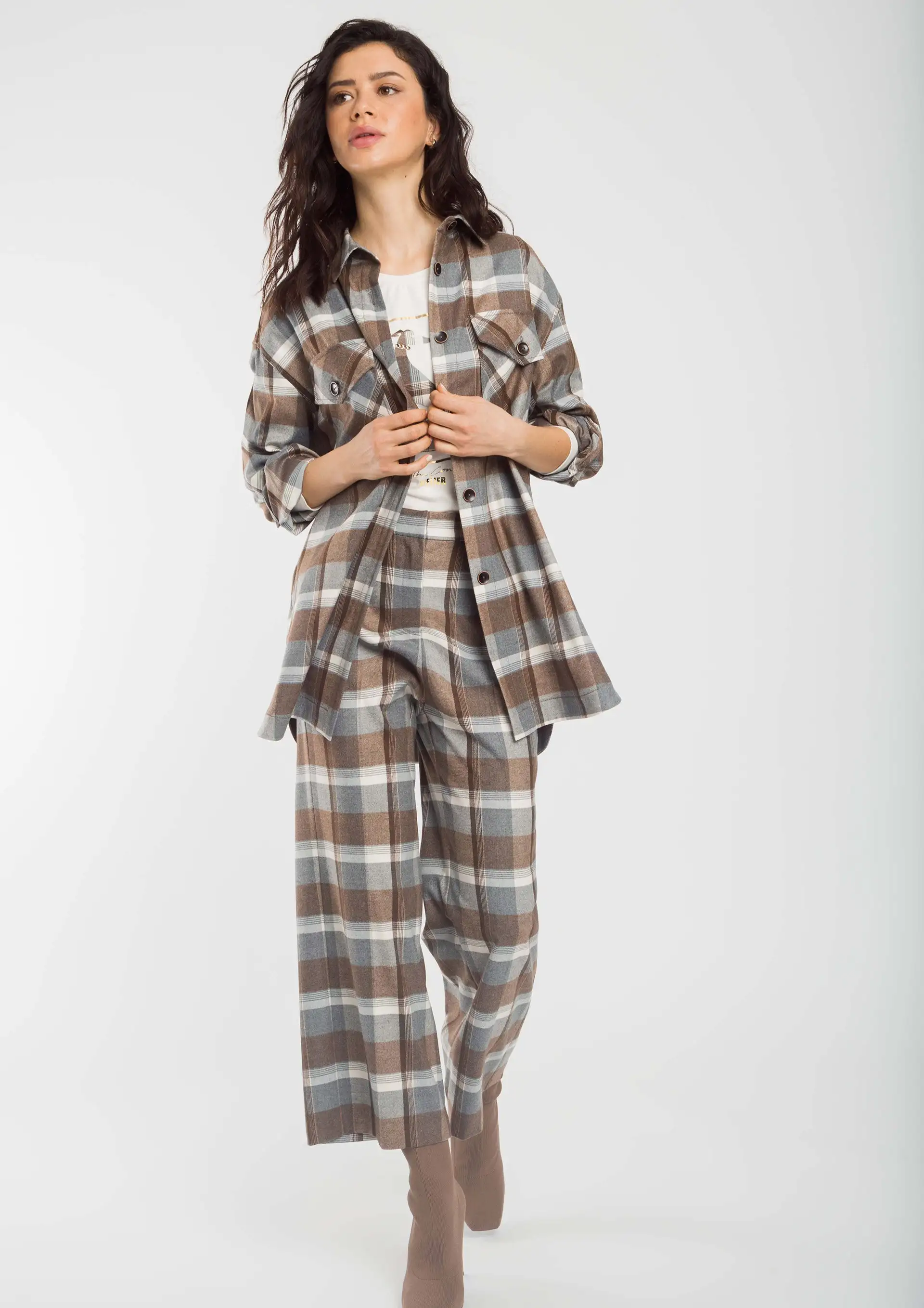 Alba Count Pants Straight Picture Ankle - Image 3