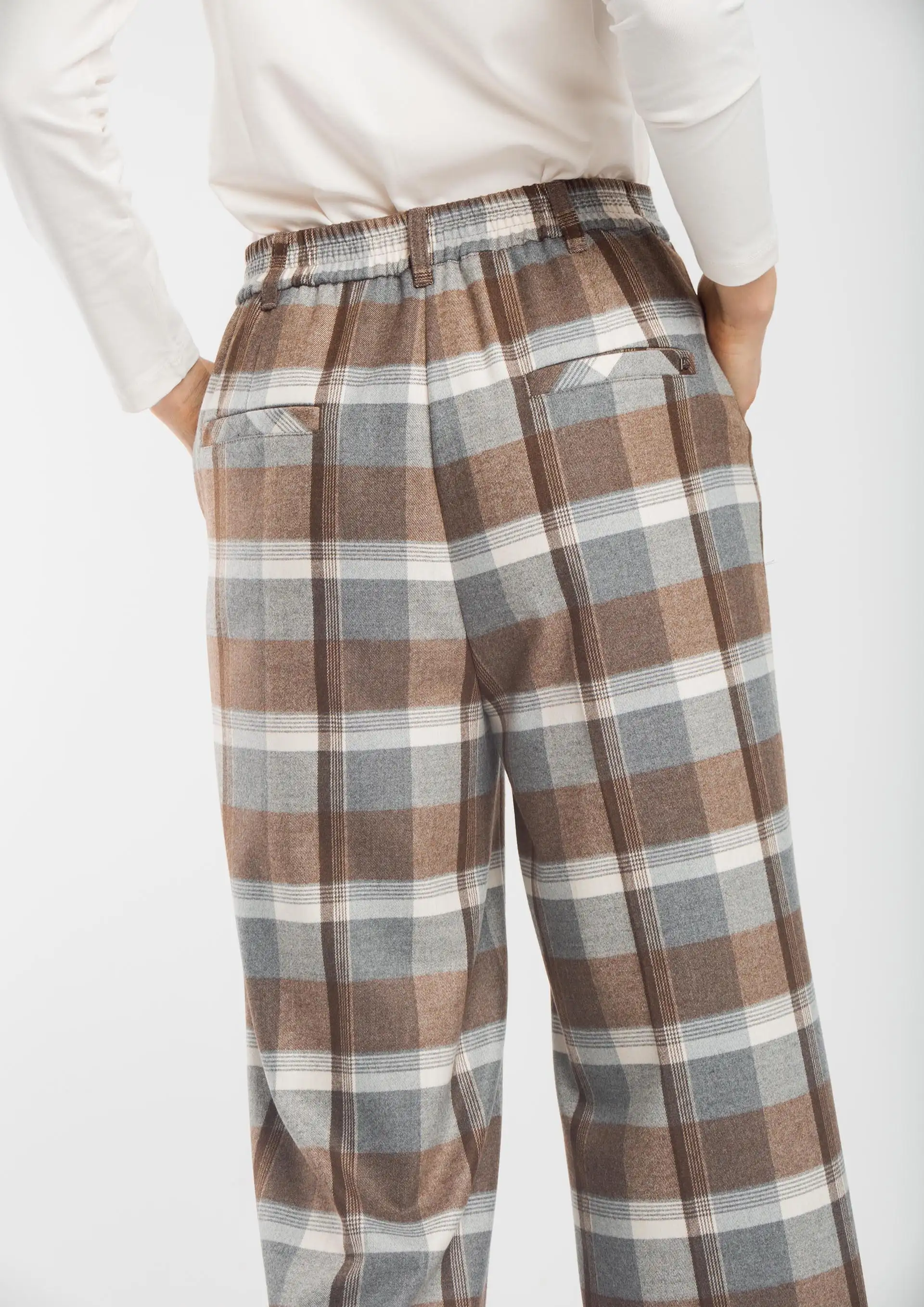 Alba Count Pants Straight Picture Ankle - Image 4