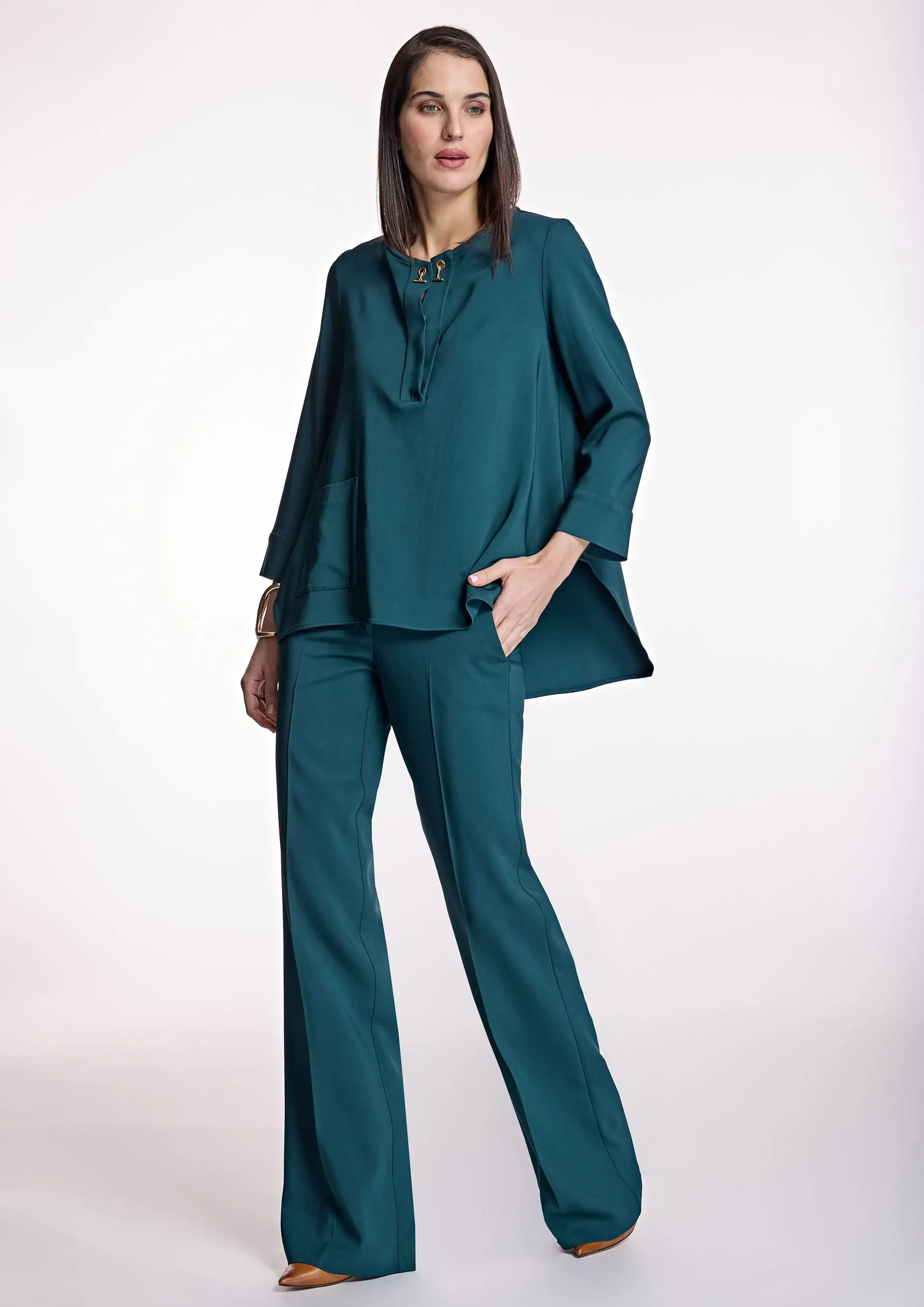 Alba pants Count Green Petroleum - Image 3