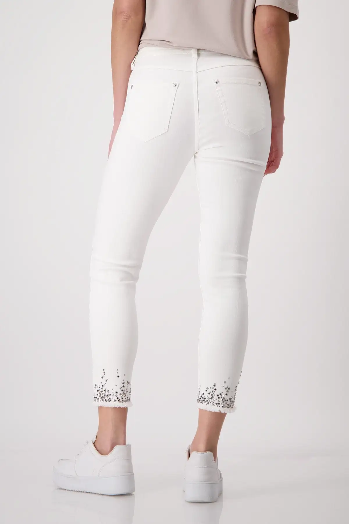 Monarch pants cowboy with decorated hem - Image 4
