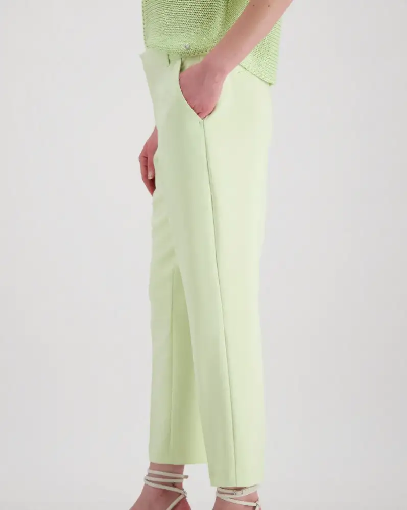 Pantalones de lima verde monari - Imagen 4