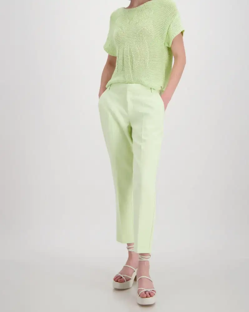 Pantalones de lima verde monari - Imagen 5