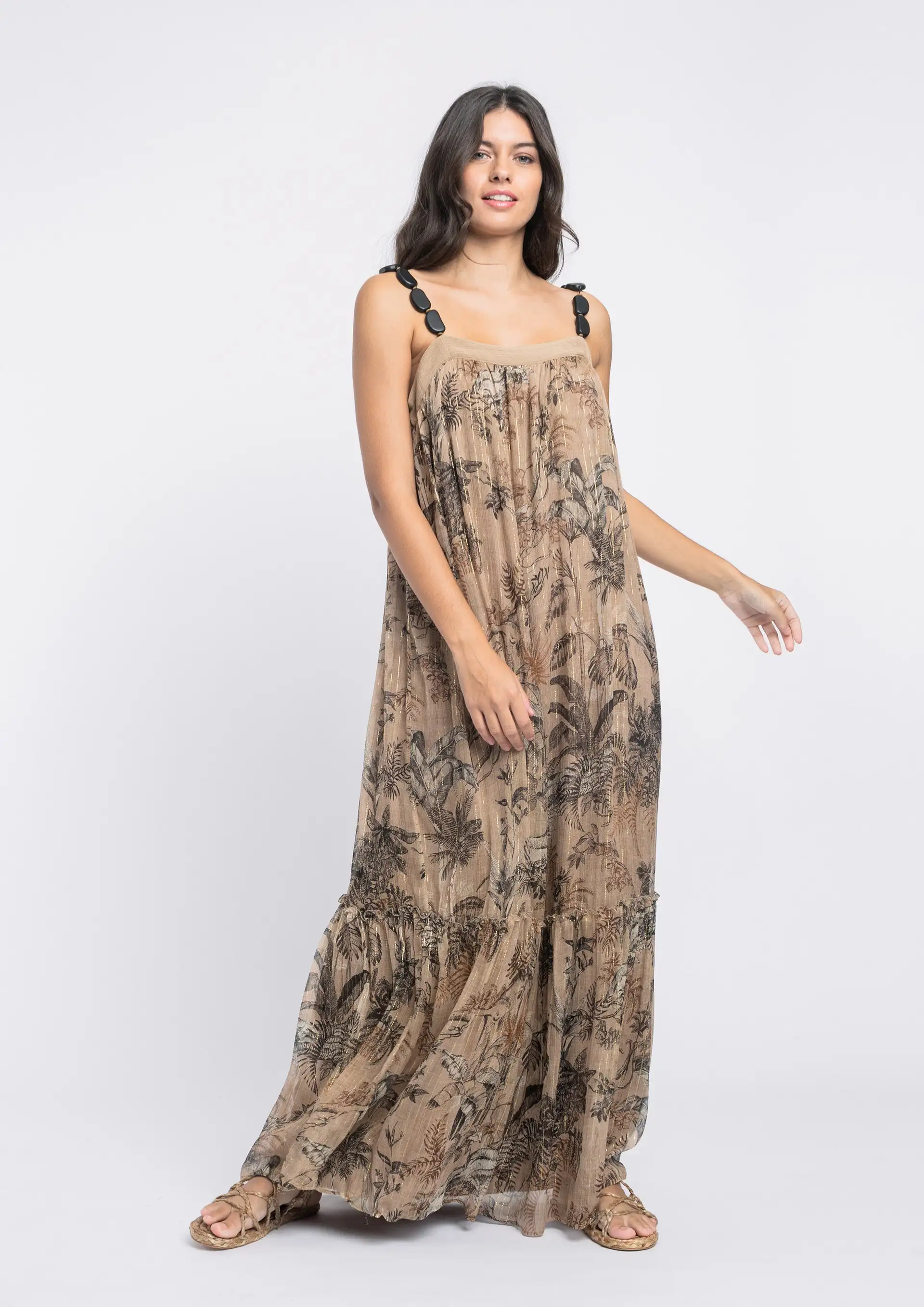 Vestido ALBA CONDE fluido tirantes