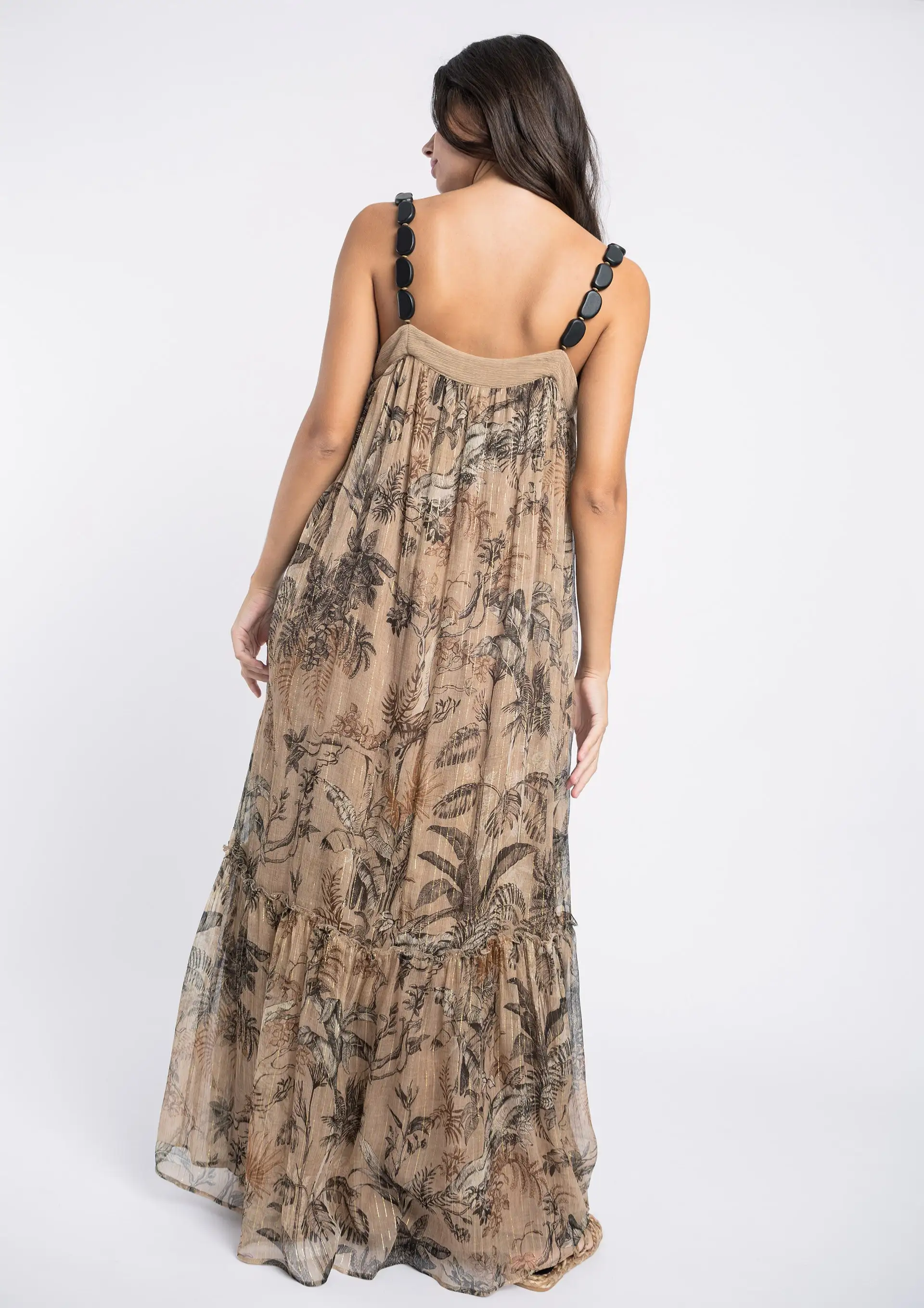 Vestido ALBA CONDE fluido tirantes - Imagen 4
