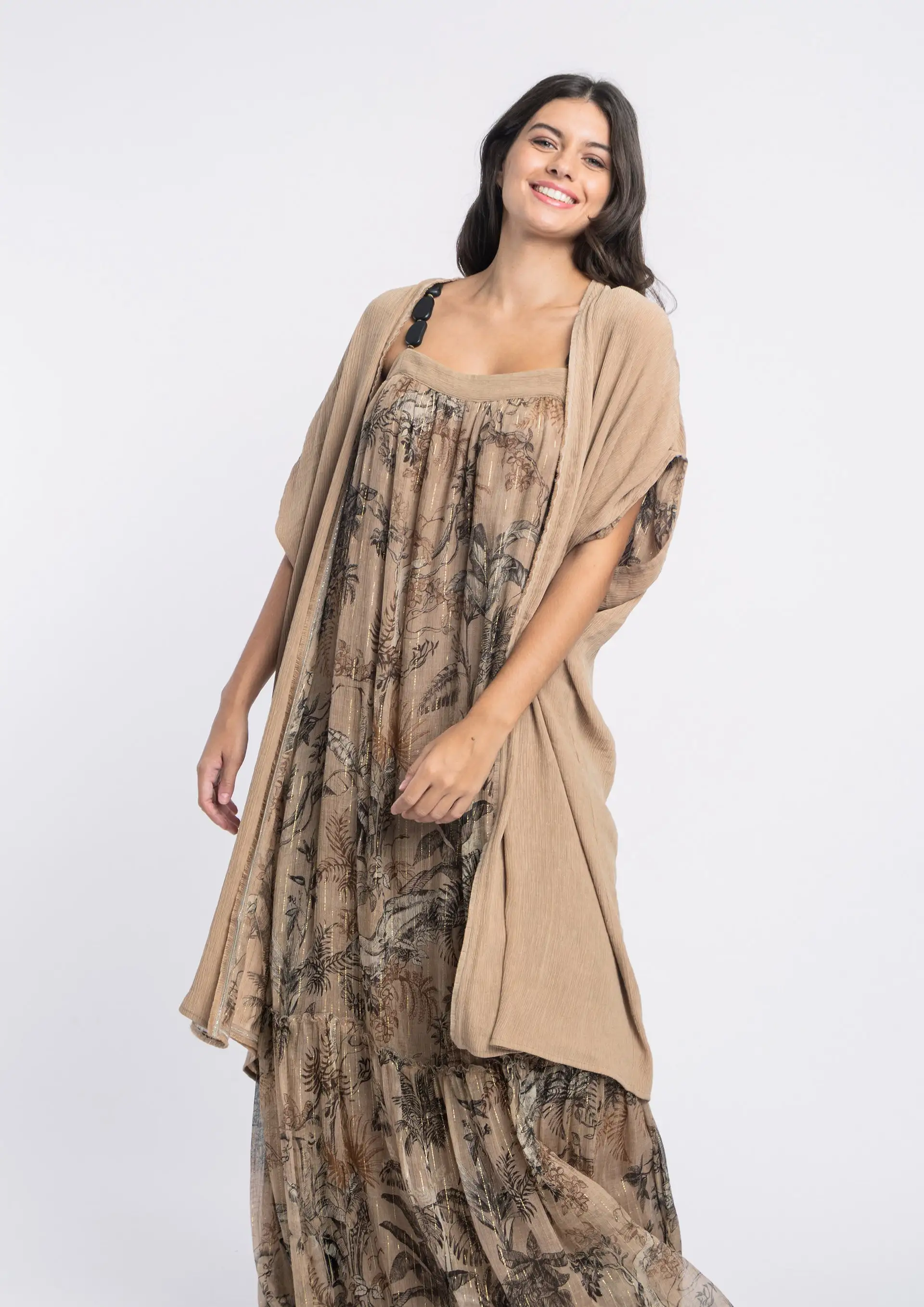 Vestido ALBA CONDE fluido tirantes - Imagen 5