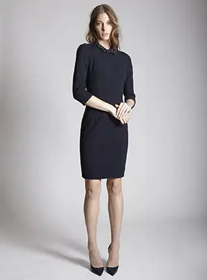 Alba Count Black French Manga Dress