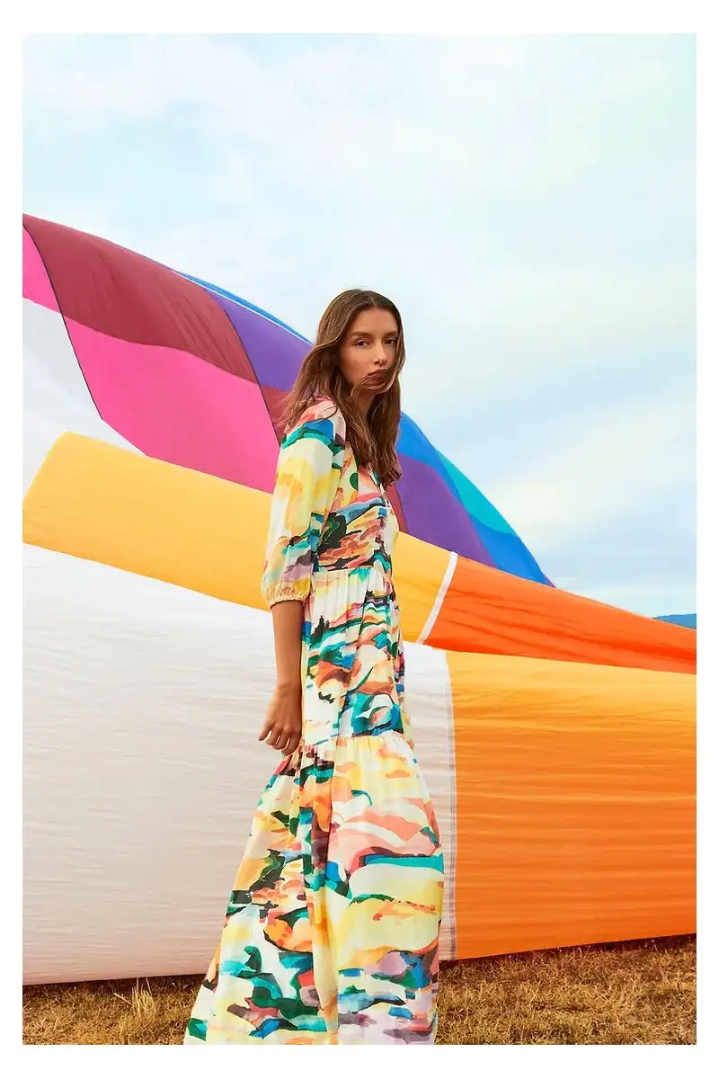 Aldo Martins Dress Porto Watercolor. - Image 2