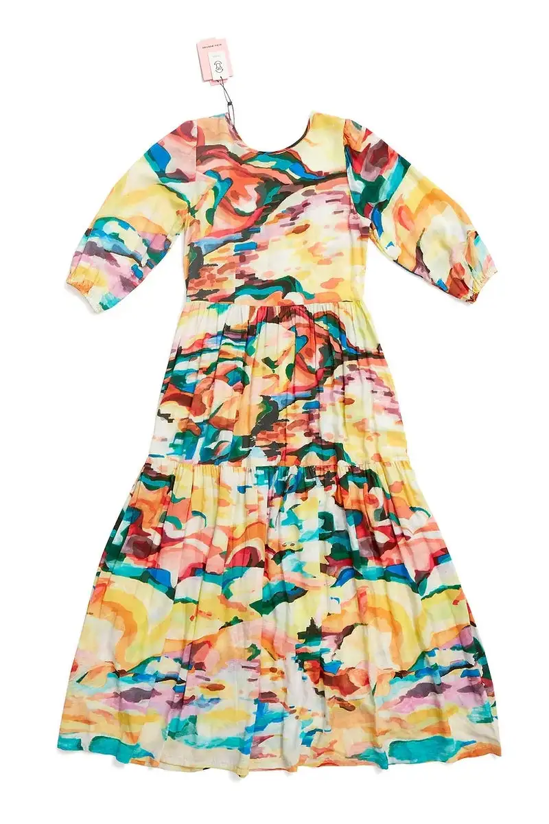 Aldo Martins Dress Porto Watercolor. - Image 4