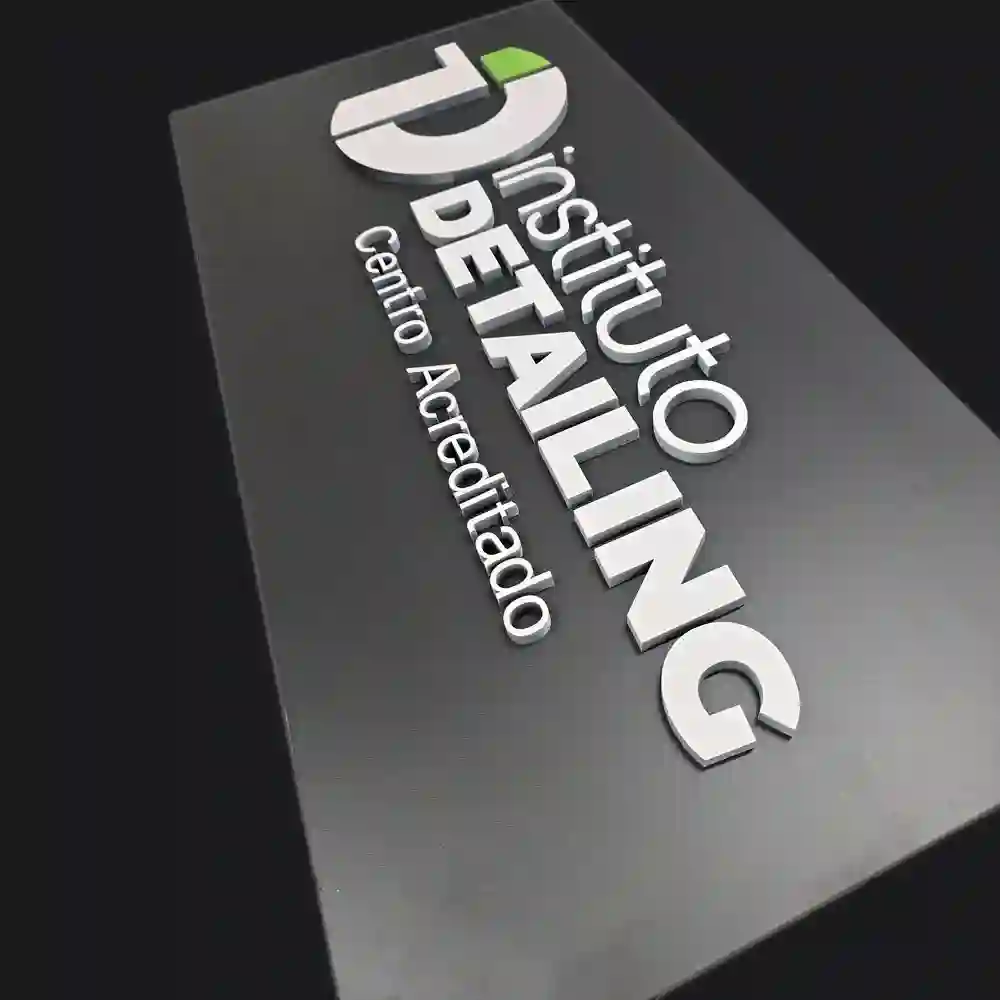 Logo Instituto Detail - BORN LETTERS 80x40cm