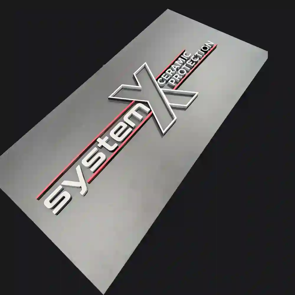 Logo System X- Body Letters 80x40cm