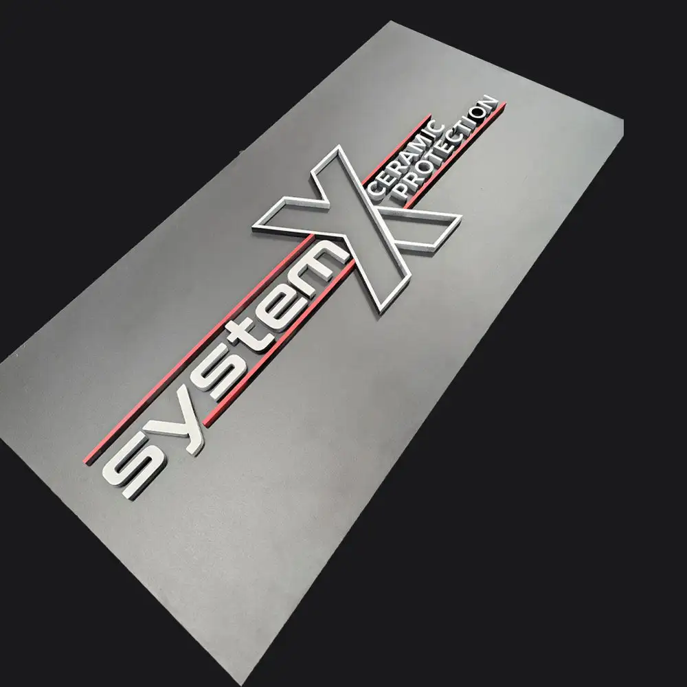 Logo System X- Body Letters 80x40cm