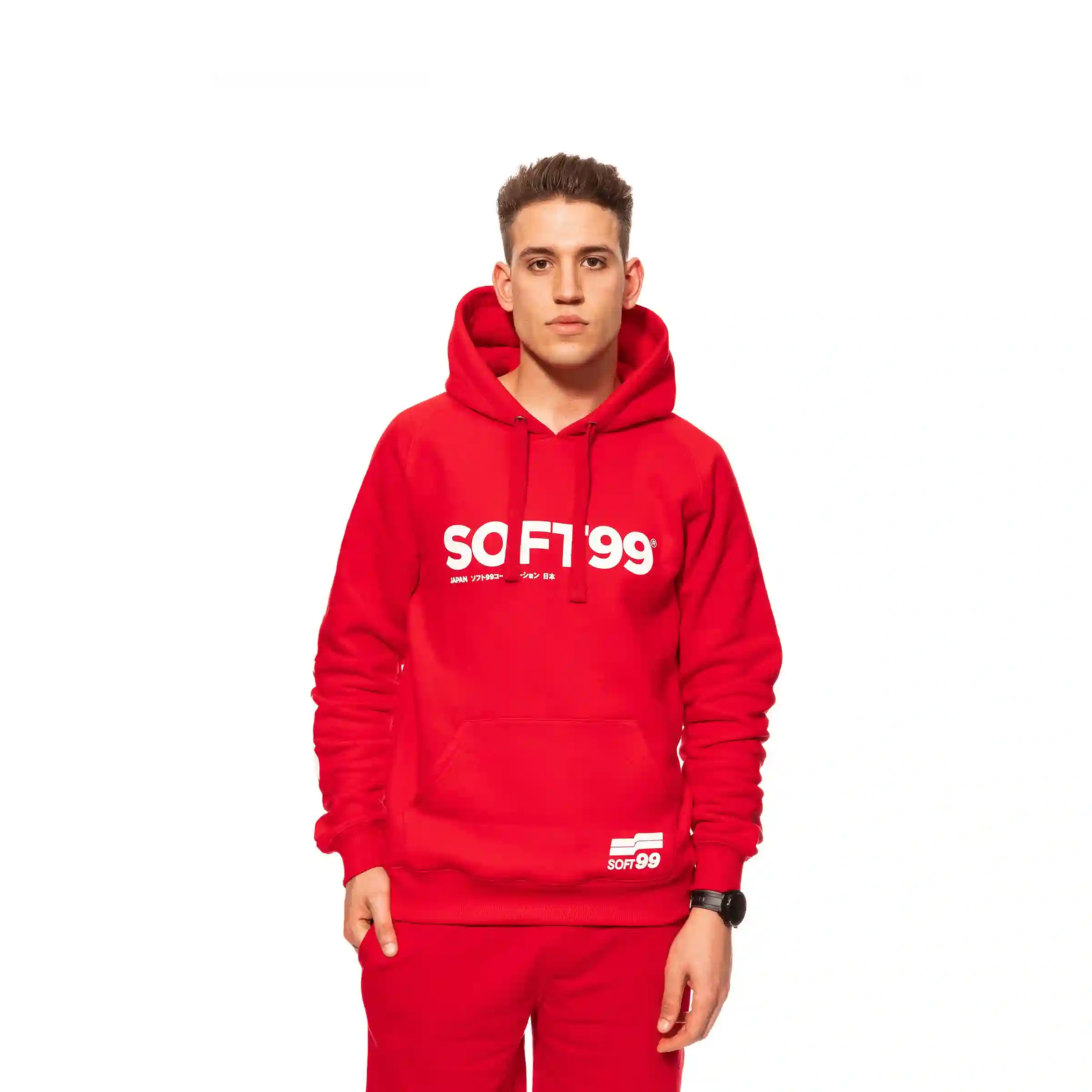 Red Soft99 sweatshirt