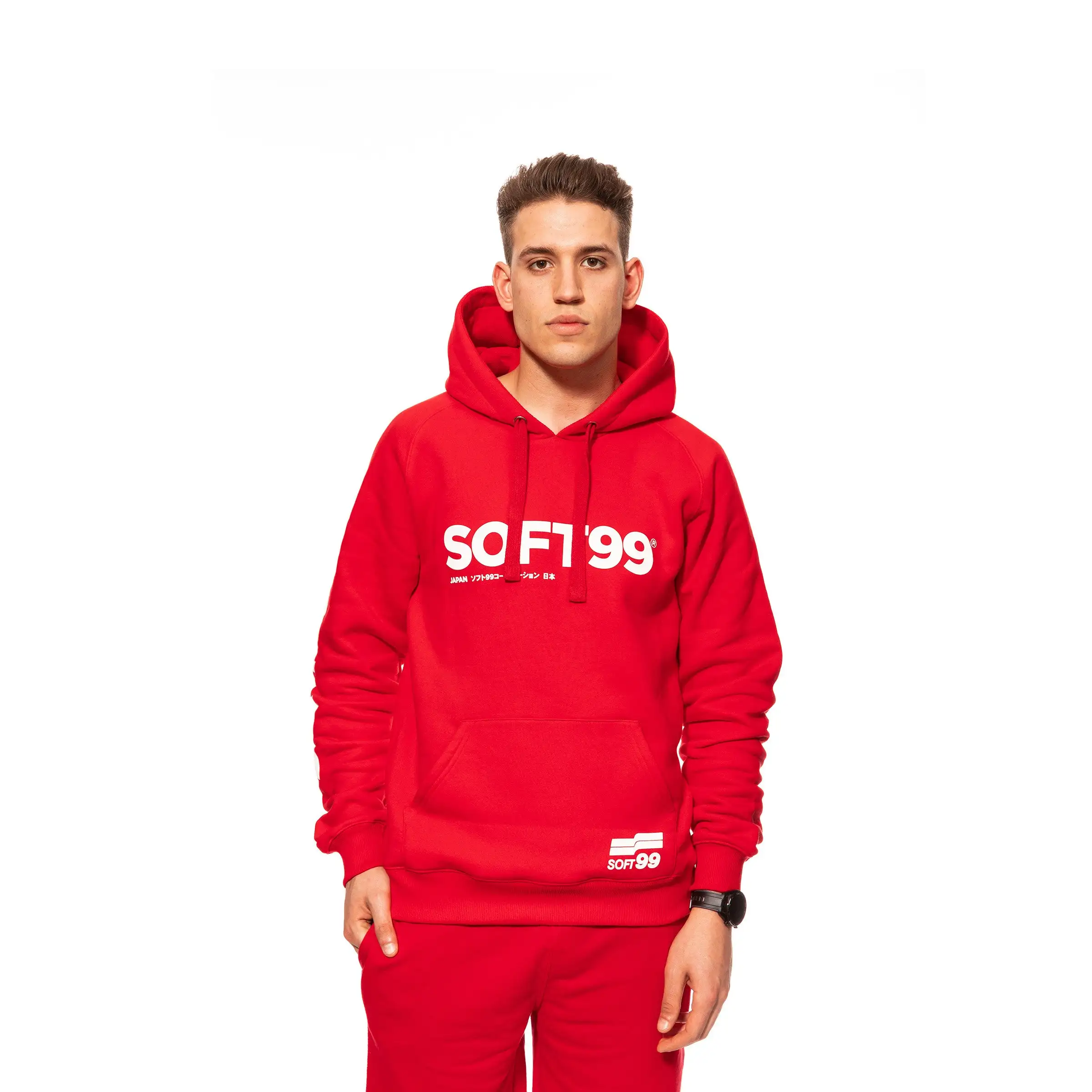 Red Soft99 sweatshirt