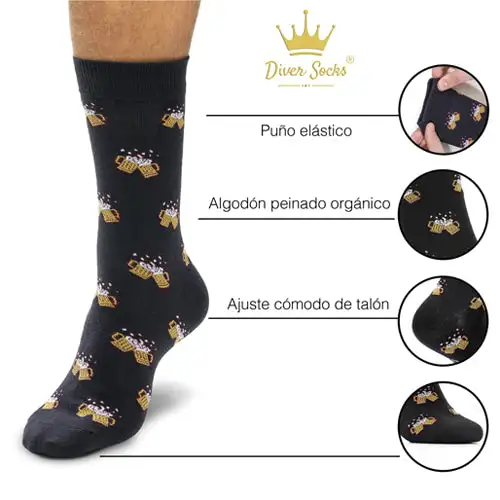 Funny beers socks - Image 4