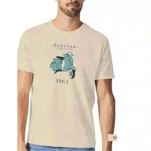 Camiseta orgánica Scooter bergamo