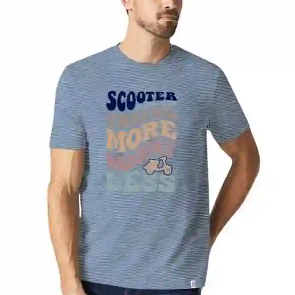 Camiseta Orgánica Scooter Woodstock