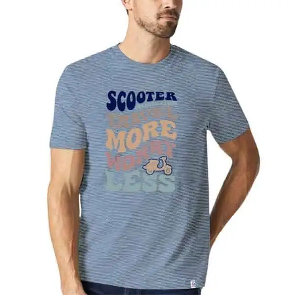 Camiseta Orgánica Scooter Woodstock