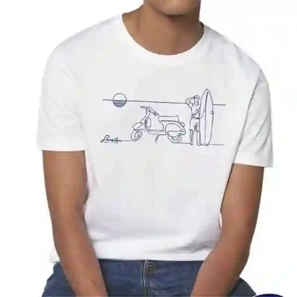 Camiseta Scooter seaside