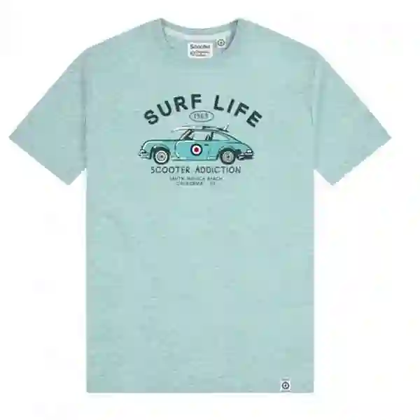 Camiseta Orgánica Scooter Biarritz