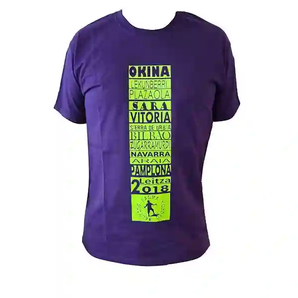 Camiseta Unisex Vitoria y Navarra 2018
