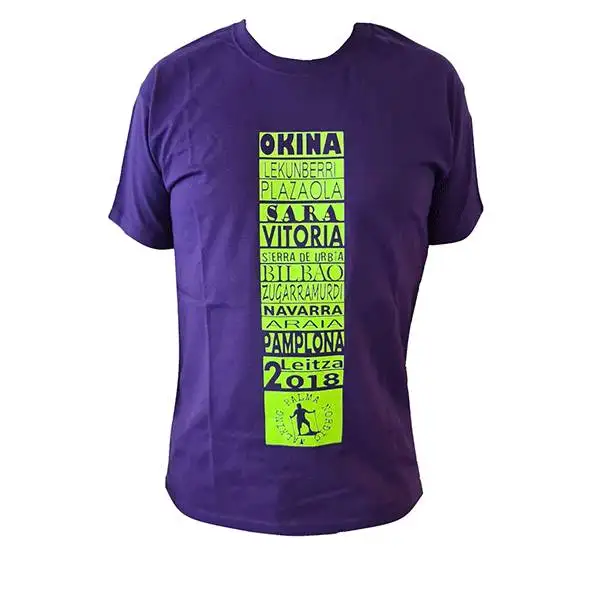 Camiseta Unisex Vitoria y Navarra 2018