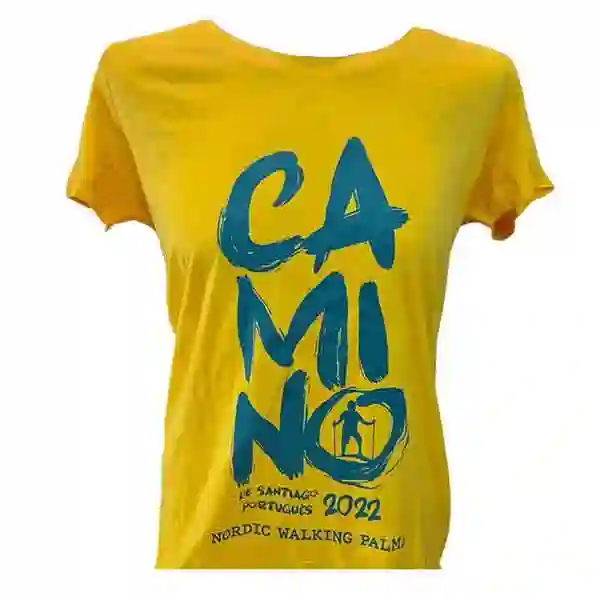 Camiseta mujer camino Santiago 2022