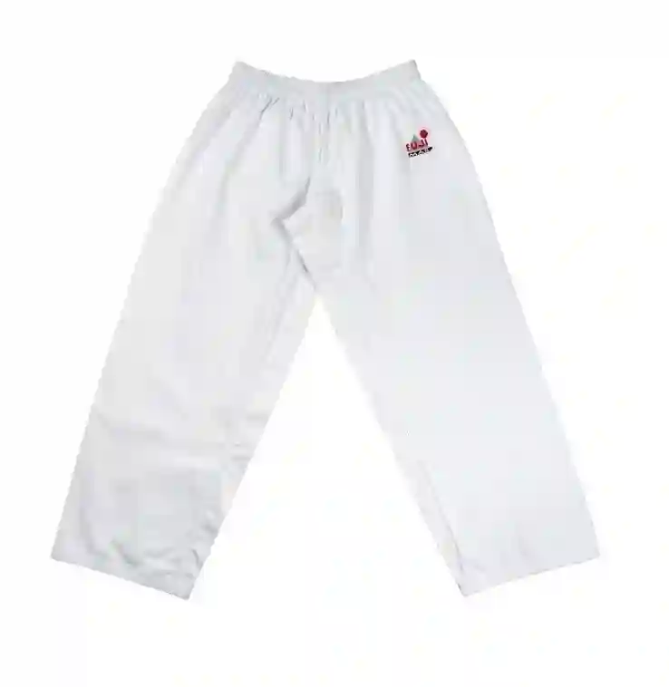 Entrenamiento de Karate de Pantalón Blanco Fujimae