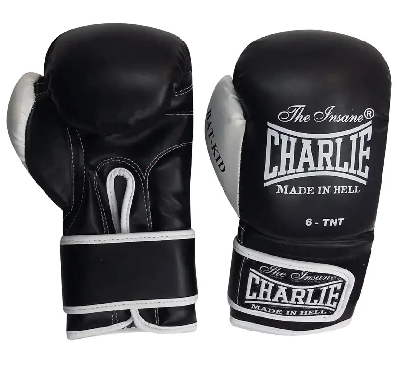 Guantes Charlie Junior Kid Negro