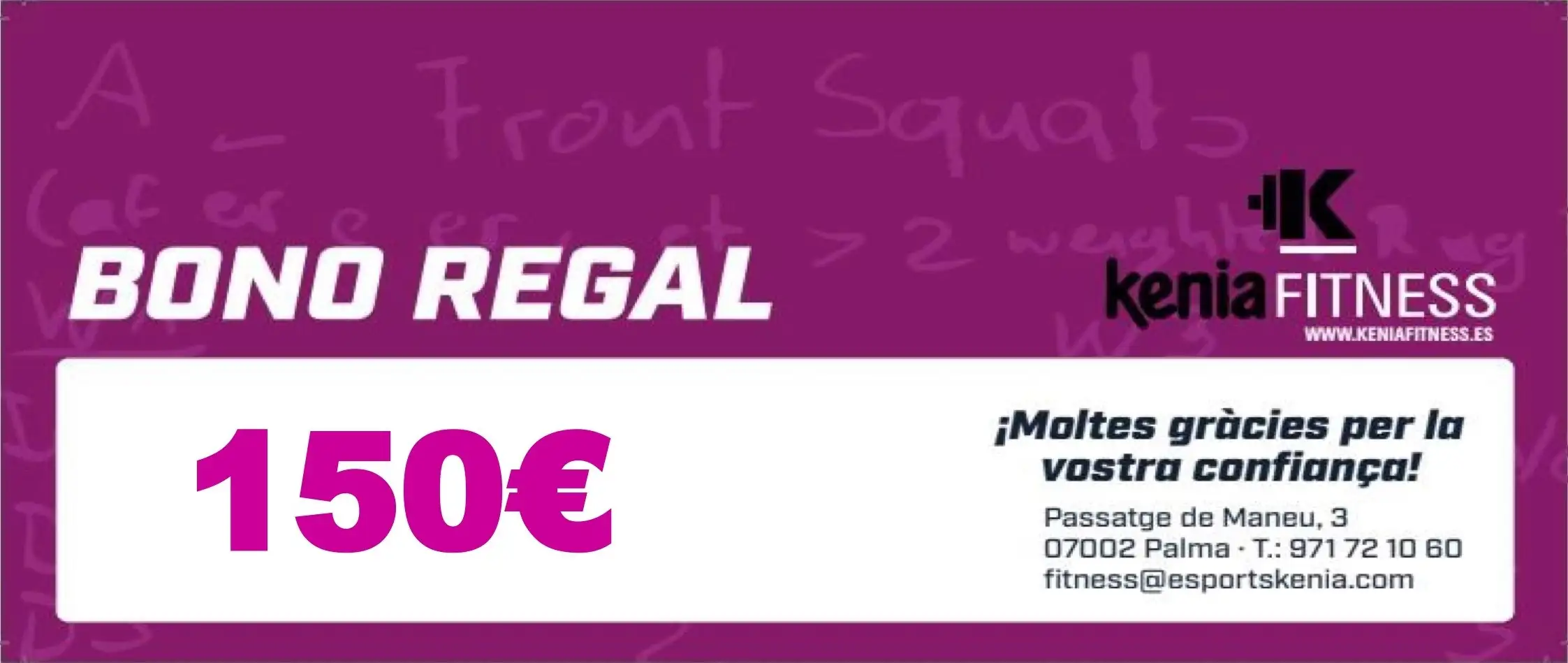 Tarjeta Regalo 150 €