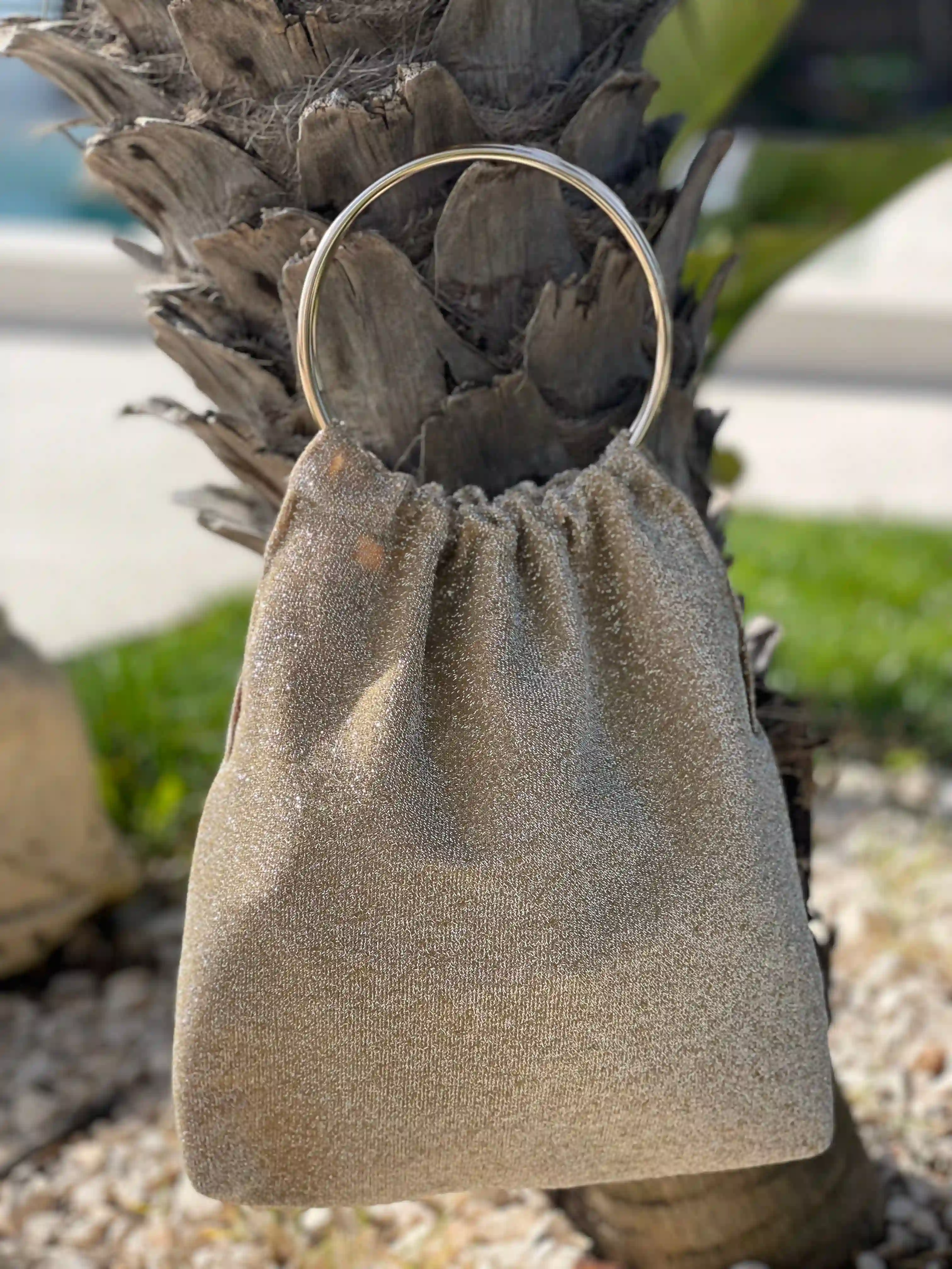 Gold Lúrex Bag