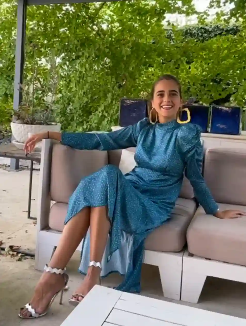 Blue Holland Dress