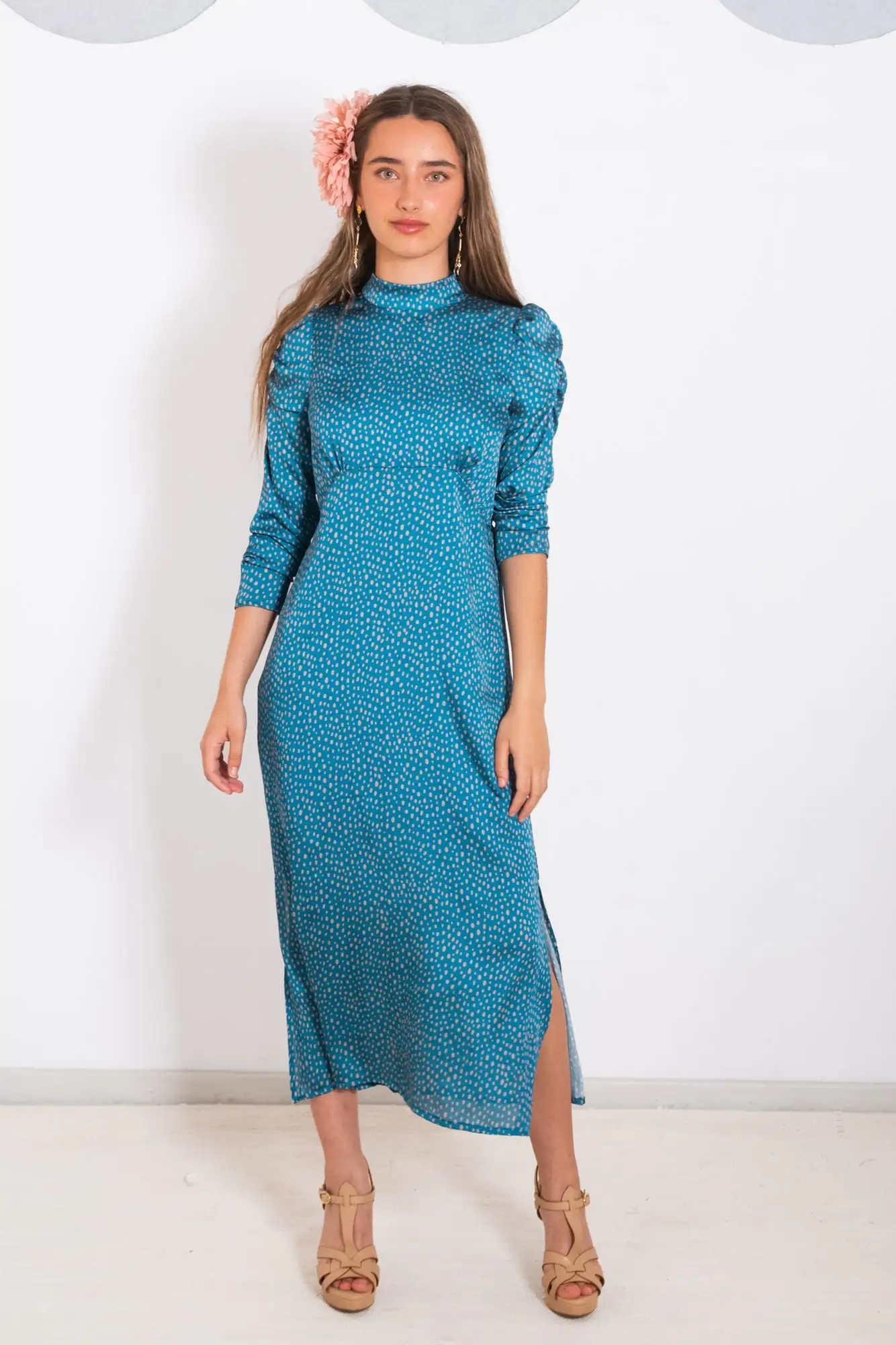 Blue Holland Dress - Image 3