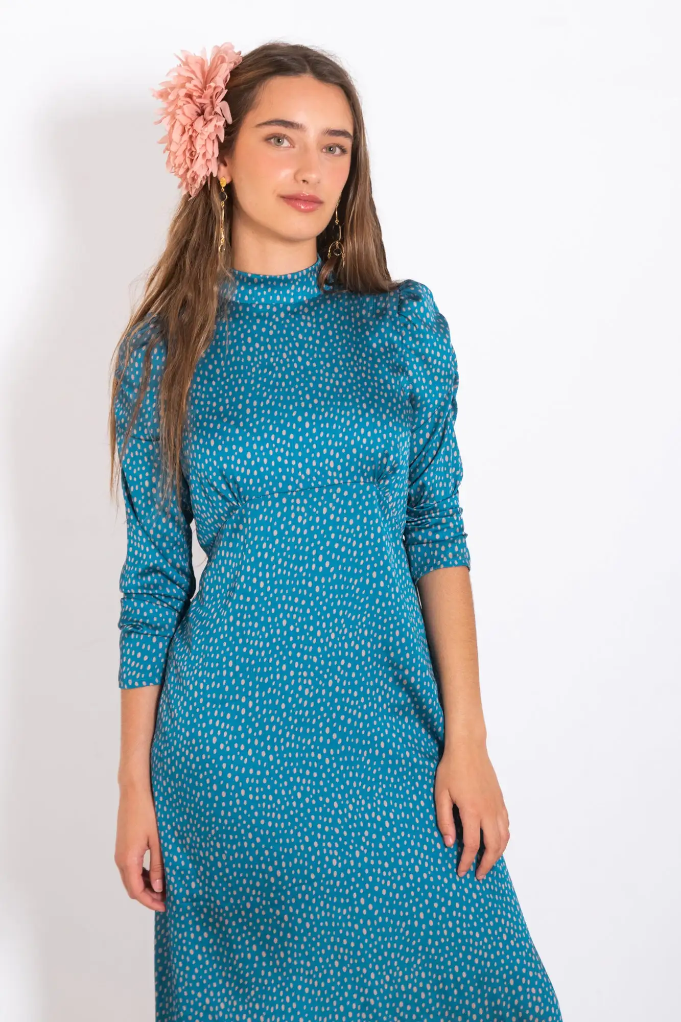Blue Holland Dress - Image 4
