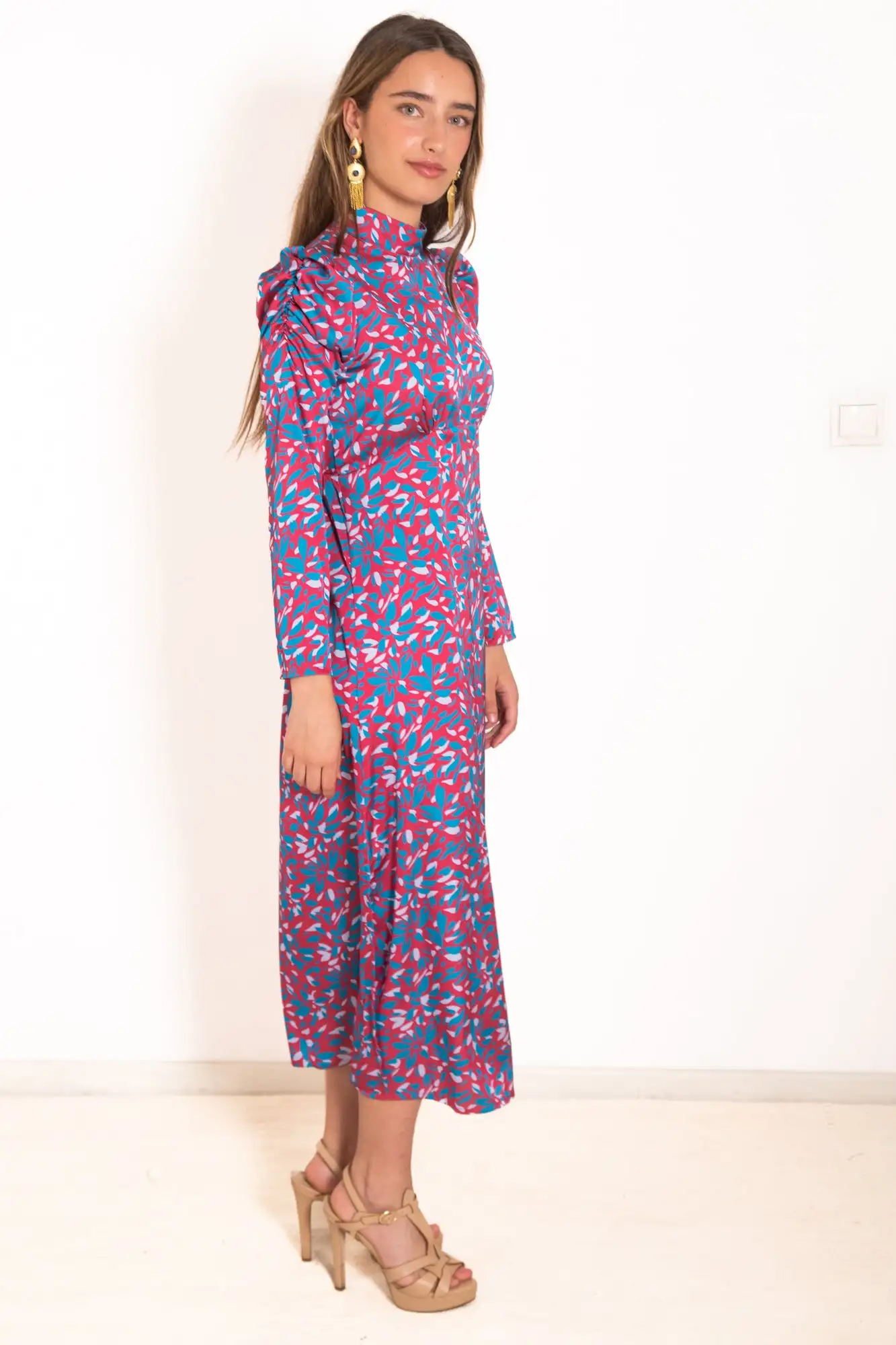 Red Holland dress - Image 4
