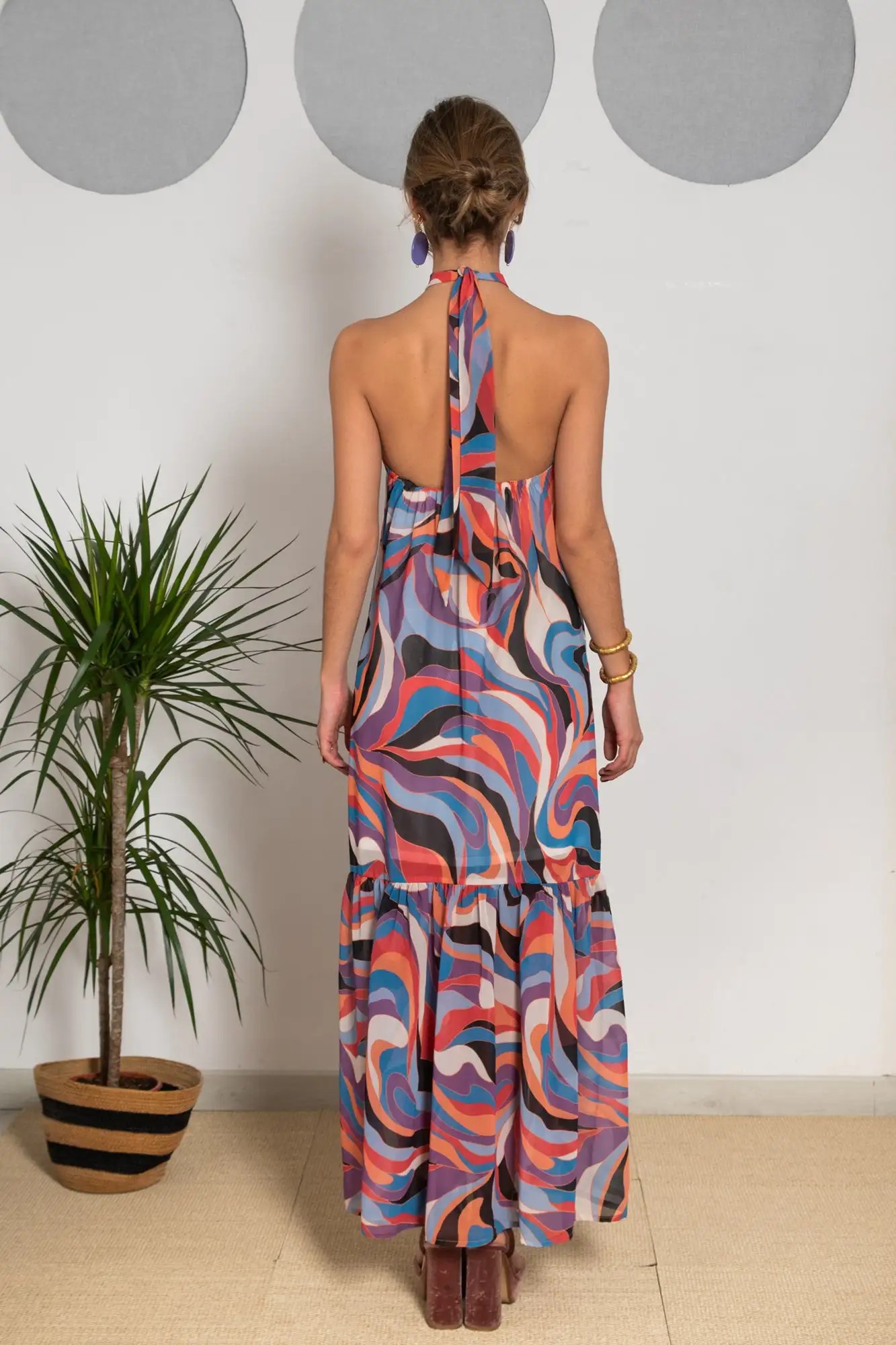 Vestido estampado de Santander - Imagen 5