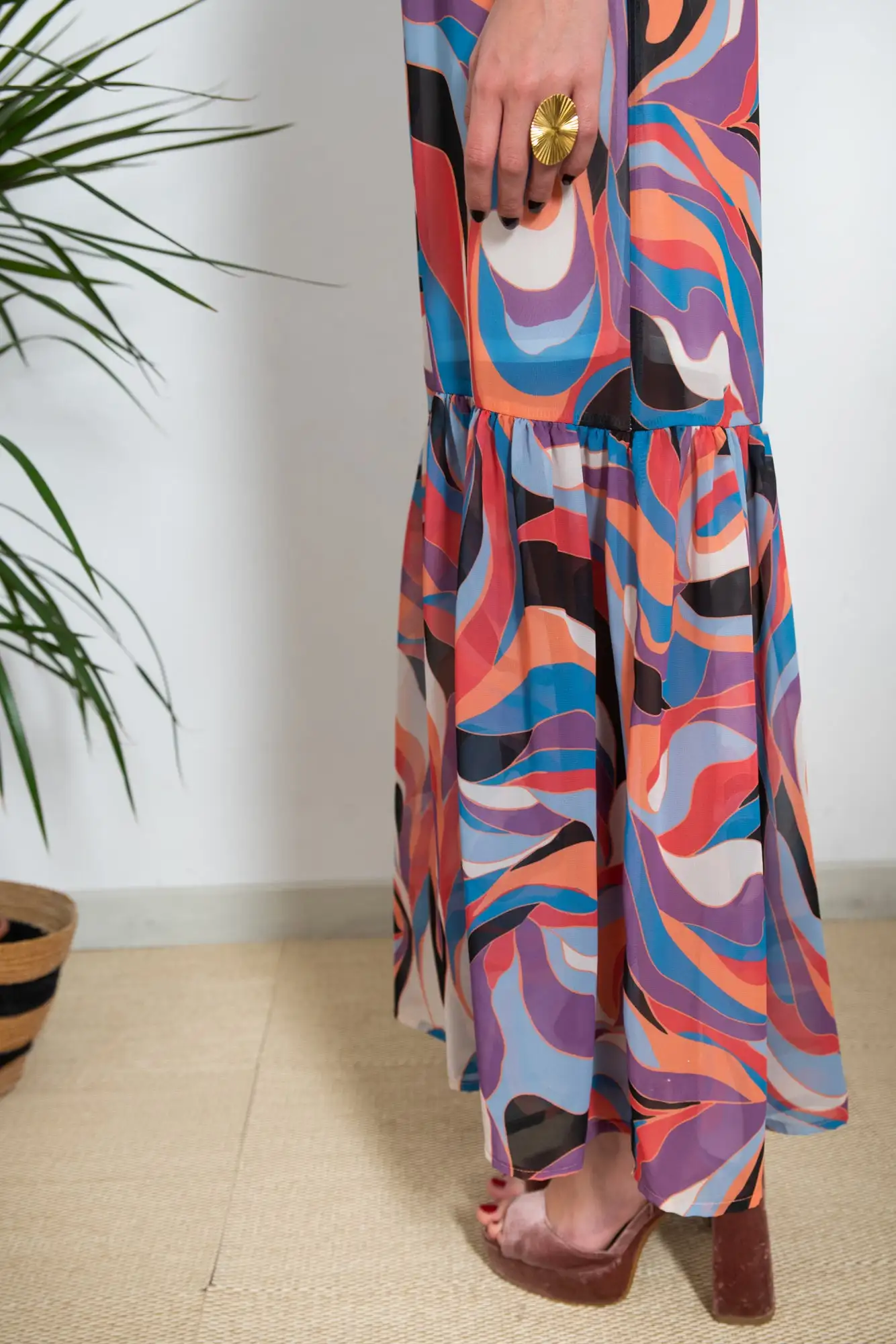 Vestido estampado de Santander - Imagen 7