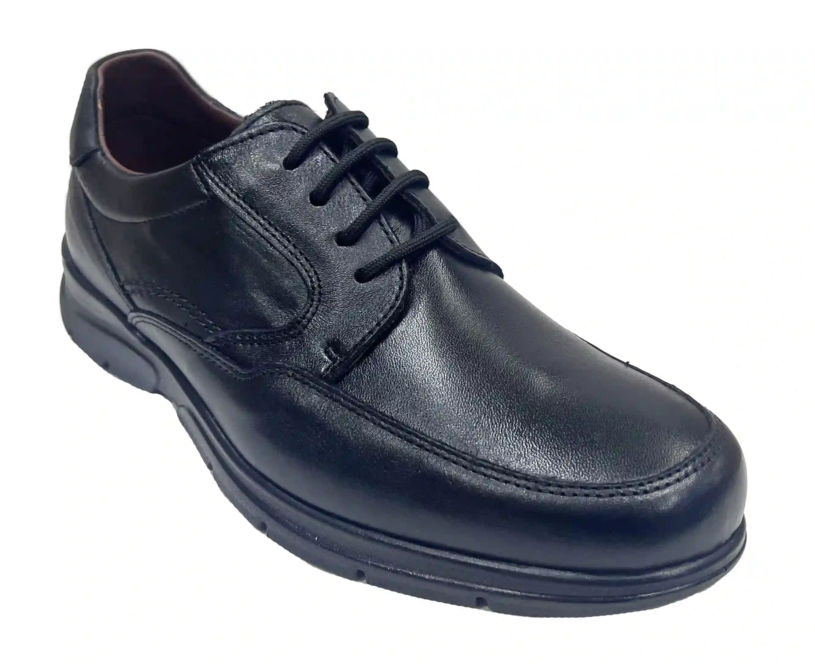 Baerchi 1250 Negro Zapato de Hombre Cordones