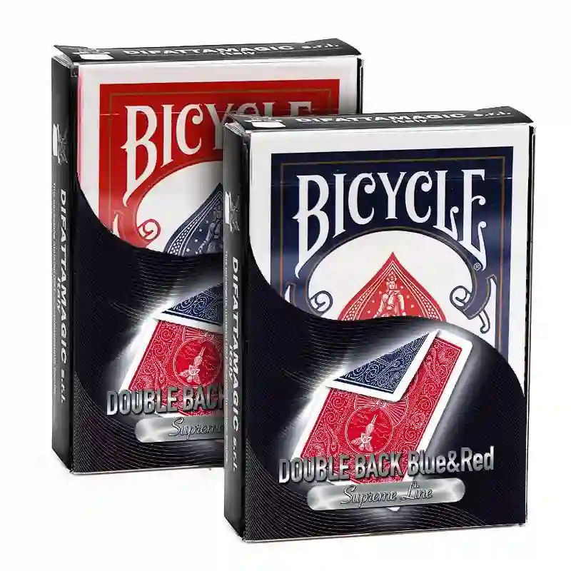 Bicicleta - Línea Suprema - Doble Atrás - Rojo/Azul