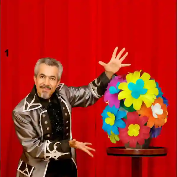 Desaparición de Jarrón de Flores Electrónico